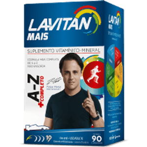 Produto Suplemento lavitan mais a-z 90 drageas cimed foto 1