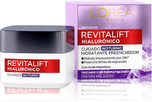 Produto Creme facial anti-idade revitalift hialurônico noturno 49g loreal foto 1