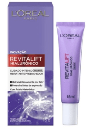 Produto Creme para contorno dos olhos loreal revitalift hialuronico 15g foto 1