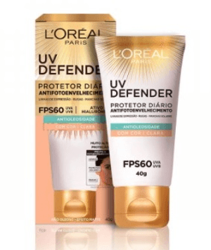 Produto Protetor solar facial loreal uv defender antioleosidade fps60 clara 40g foto 1