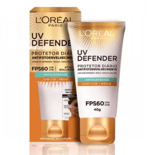 Produto Protetor solar facial loreal uv defender antioleosidade fps60 media 40g foto 1