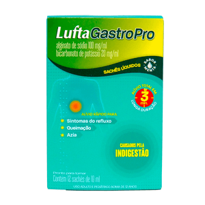 Produto Lufta gatro pro com 12 saches 
 foto 1