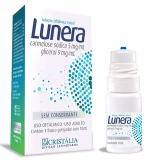 Produto Colirio lubrificante ocular lunera 10ml foto 1