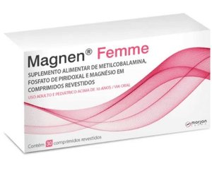 Produto Magnen femme caixa com 30 comprimidos revestidos foto 1