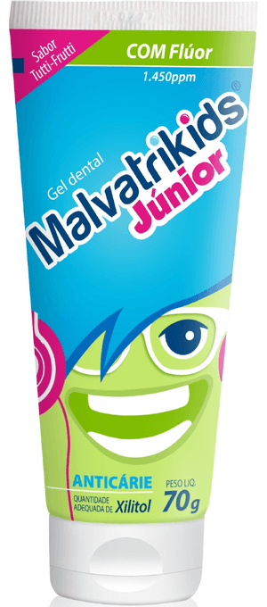 Produto Malvatrikids junior gel dental 70g foto 1