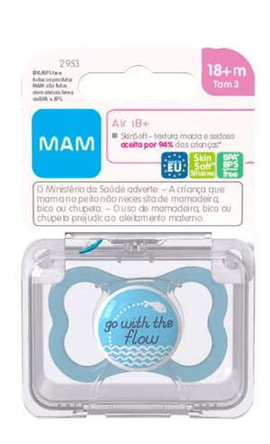 Produto Chupeta mam air azul 18+ 1 unidade foto 1