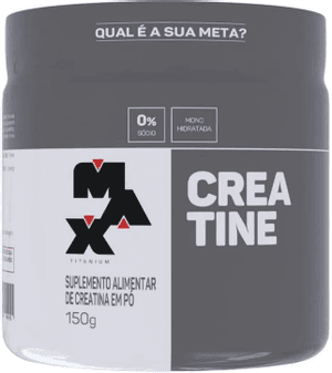 Produto Creatina monohidratada 150g max titanium foto 1