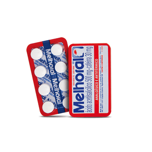 Produto Melhoral adulto envelope com 8 comprimidos foto 1