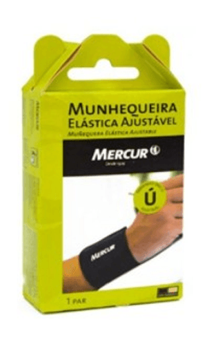 Produto Mercur munhequeira  ajustavel cor preta par 
 foto 1