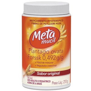 Produto Metamucil original pote com 210g foto 1