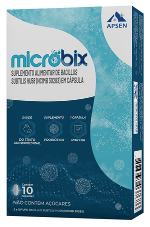 Produto Microbix caixa com 10 cápsulas or foto 1