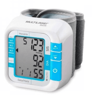 Produto Multilaser aparelho de pressao de pulso hc204 foto 1