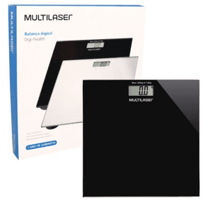Produto Multilaser balança digital digi-health preta hc022 foto 1