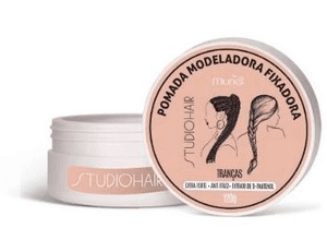Produto Pomada modeladora fixadora muriel tranças 120g foto 1
