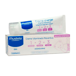 Produto Mustela creme vitaminado preventivo para assaduras 123 108g foto 1
