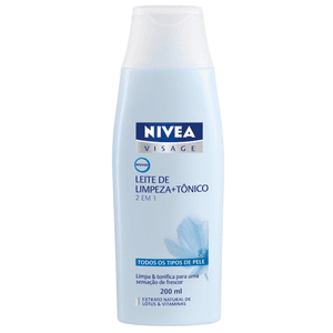 Produto Nivea visage leite de limpeza+tonico 2em1 200 ml foto 1