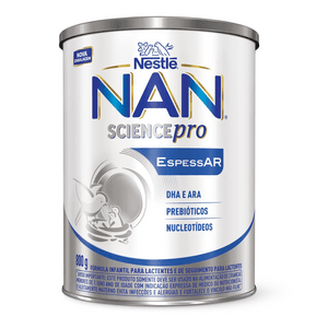 Produto Fórmula infantil nan science pro espessar 0 a 12 meses 800g nestlé foto 1