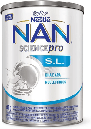 Produto Fórmula infantil nan science pro sem lactose 400g nestlé foto 1