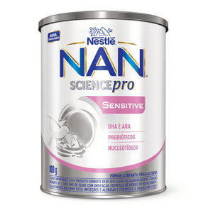 Produto Fórmula infantil nan science pro sensitive 0 a 6 meses 800g nestlé foto 1