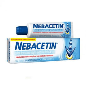 Produto Nebacetin 15g pomada foto 1