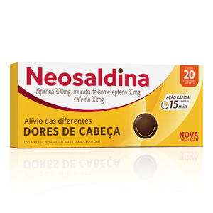 Produto Neosaldina 20 drágeas foto 1