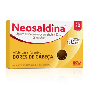 Produto Neosaldina 30 drágeas foto 1