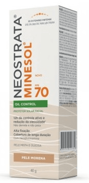 Produto Neostrata minesol fps70 oil control protetor solar facial pele morena 40gr foto 1