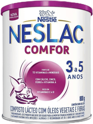 Produto Composto lácteo neslac comfor 3+ anos nestlé foto 1