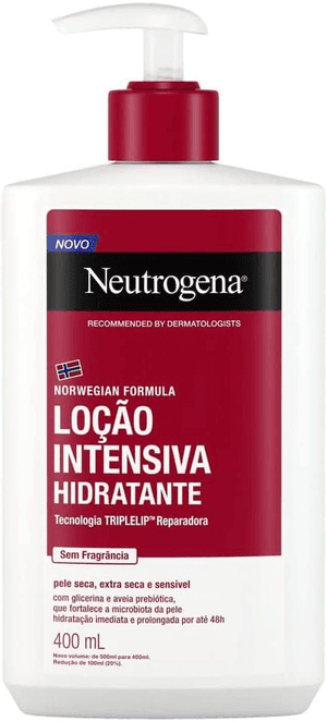 Produto Hidratante corporal intensivo norwegian sem perfume 400ml neutrogena foto 1