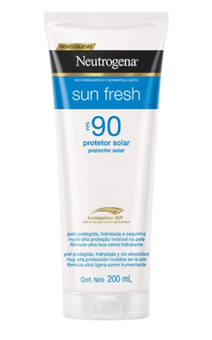 Produto Protetor solar corporal sun fresh fps90 com 200ml neutrogena foto 1