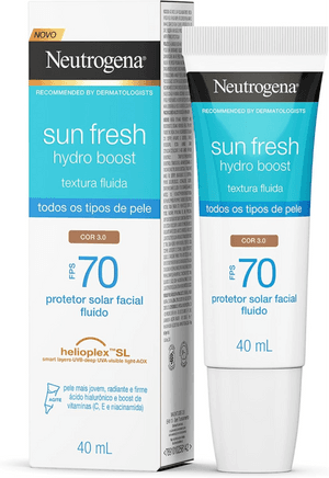 Produto Neutrogena sun fresh hydro boost cor 3.0  fps 70 40ml foto 1