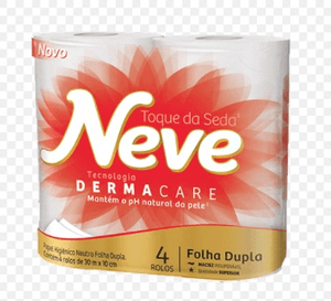 Produto Papel higienico neve neutro folah dupla com 4 rolos de 30 metros foto 1