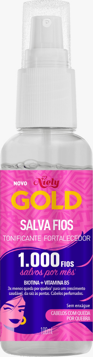 Produto Tônico fortalecedor salva fios 100ml niely gold foto 1