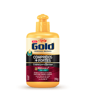 Produto Creme para pentear niely gold compridos + fortes 250g
 foto 1