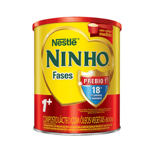 Produto Composto lácteo ninho fases 1+  lata  800g foto 1