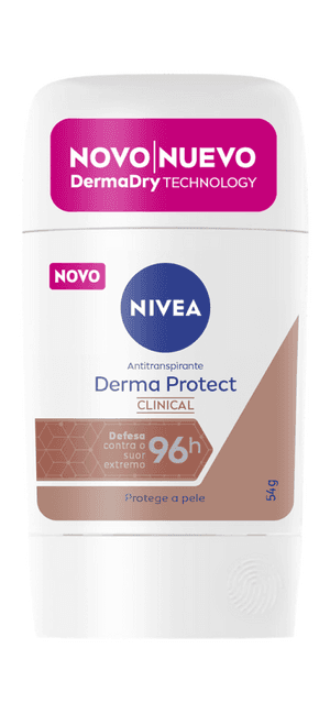 Produto Desodorante antitranspirante stick derma protect clinical 54g nivea foto 1