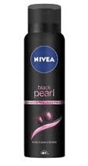 Produto Desodorante aerosol nivea black pearl beauty 150ml foto 1
