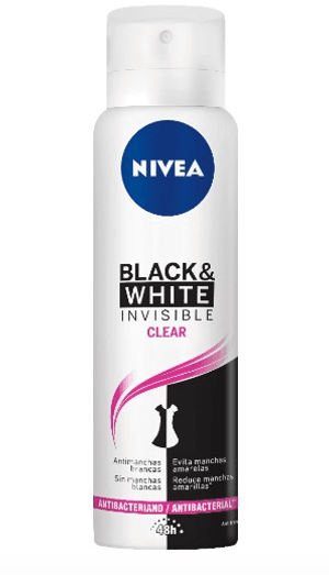 Produto Desodorante aerossol nivea invisible b&w clear 150ml foto 1