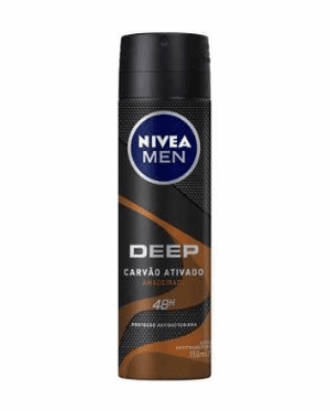 Produto Desodorante aerosol nivea men deep amadeirado 150ml foto 1
