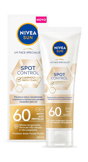 Produto Protetor solar facial spot control luminous 630 fps60 nivea foto 1