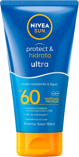 Produto Protetor solar sun protect e hidrata ultra fps60 150ml nivea foto 1