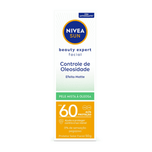 Produto Protetor solar facial beauty expert fps60 antioleosidade 50g nivea foto 1