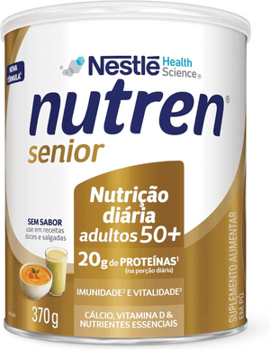 Produto Suplemento alimentar nutren senior sem sabor 370g nestlé foto 1