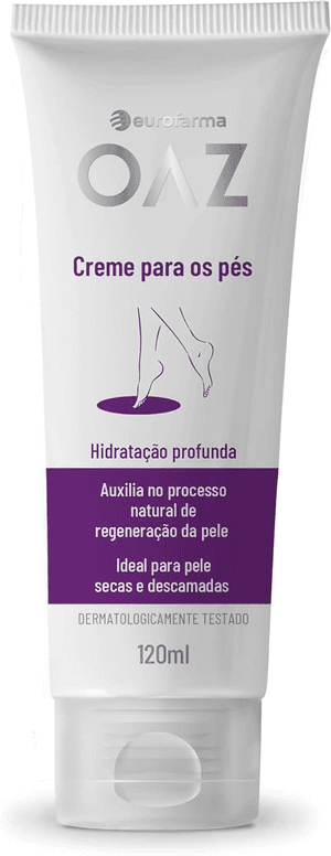 Produto Creme para os pés oaz hidratação profunda 120ml eurofarma foto 1