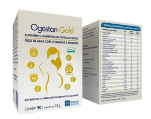 Produto Ogestan gold caixa com 90 capsulas moles foto 1