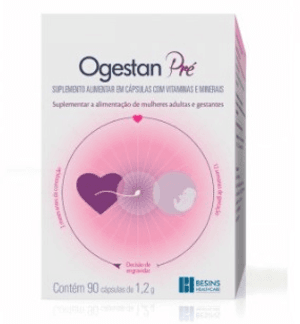 Produto Ogestan pre caixa com 90 capsulas foto 1