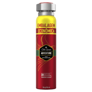 Produto Desodorante aerosol old spice adventure valentia & madeira 200ml embalagem econômica foto 1