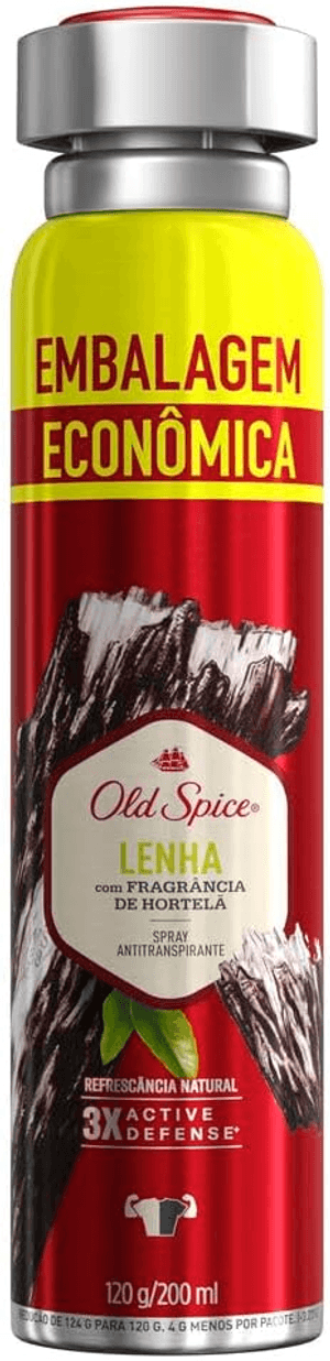 Produto Desodorante aerosol antitranspirante lenha 200ml old spice foto 1