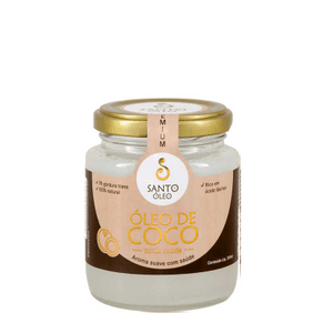 Produto Oleo de coco extra virgem 200ml santo oleo foto 1