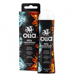 Produto Gel lubrificante intimo olla mix sensations 50g
 foto 1